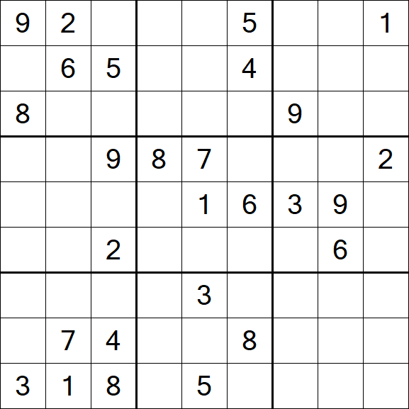 Sudoku - Difficile