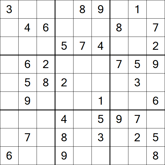 Sudoku - Mittel