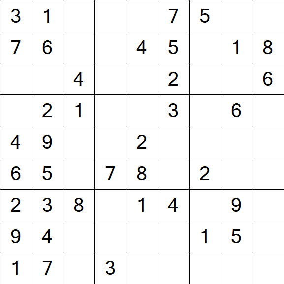 Sudoku - Medium