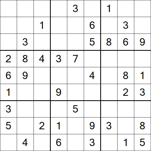 Sudoku - Medium