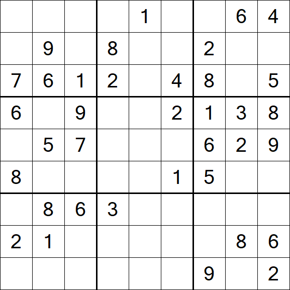 Sudoku - Medium