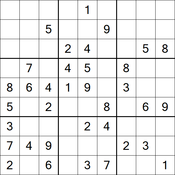 Sudoku - Medium