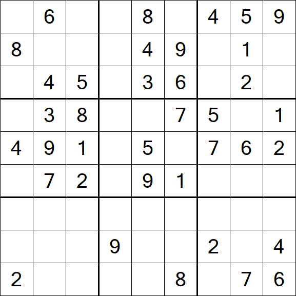 Sudoku - Medium