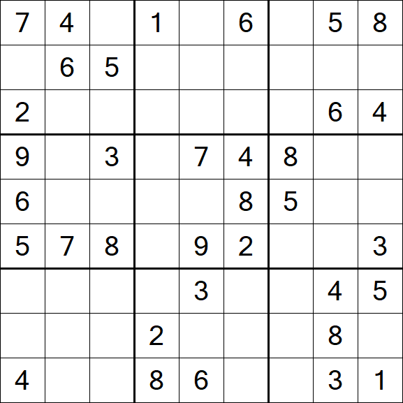 Sudoku - Medium