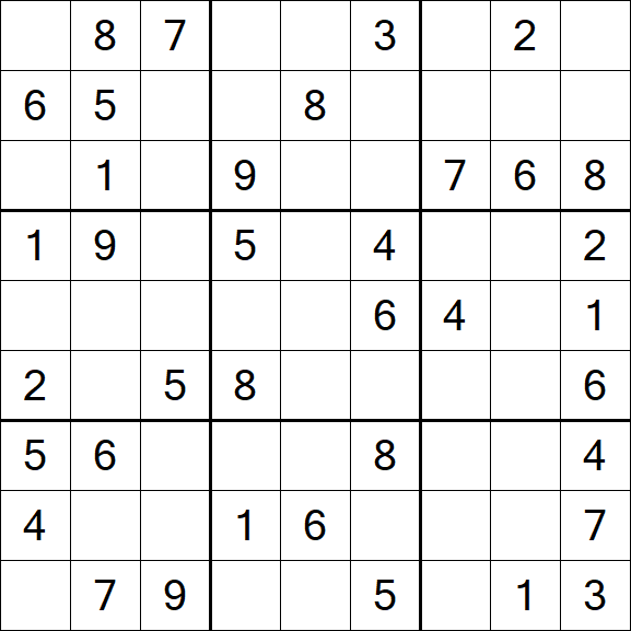 Sudoku - Medium