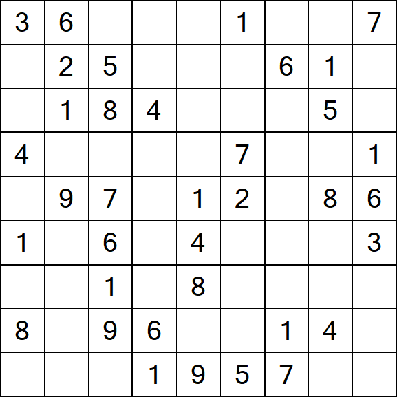 Sudoku - Medio