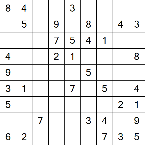 Sudoku - Medio