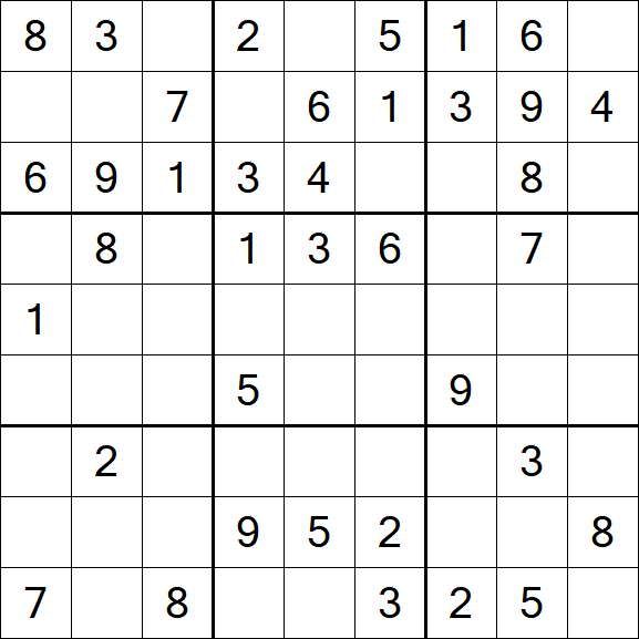 Sudoku - Medium
