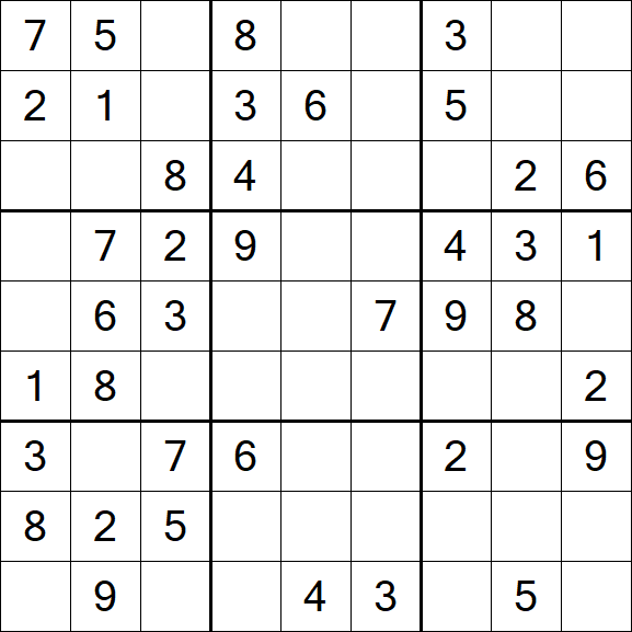 Sudoku - Medium