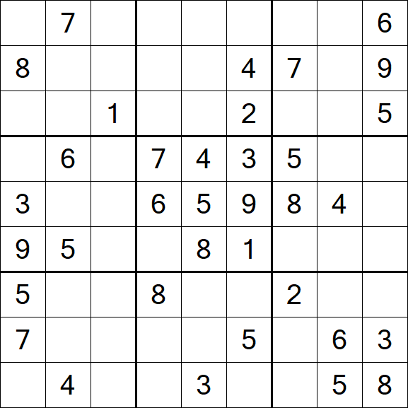 Sudoku - Medium