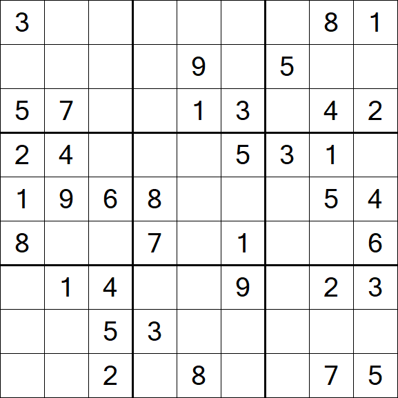 Sudoku - Medium