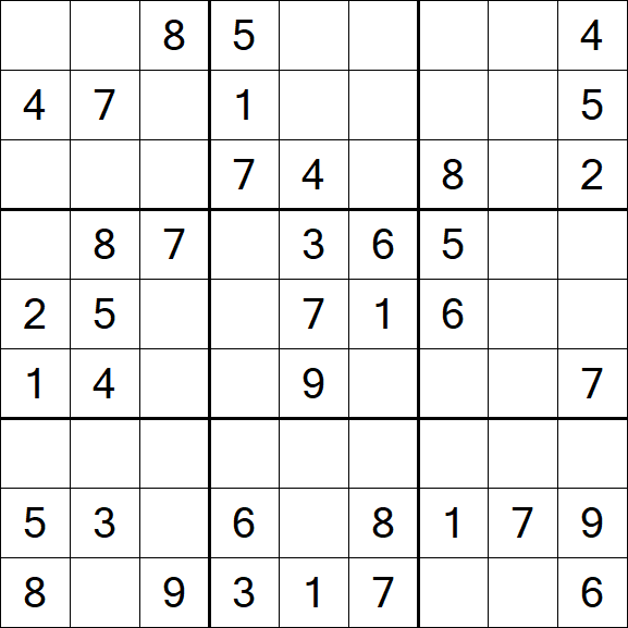 Sudoku - Medium