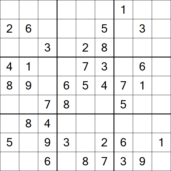 Sudoku - Medium
