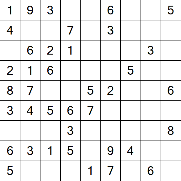 Sudoku - Medium