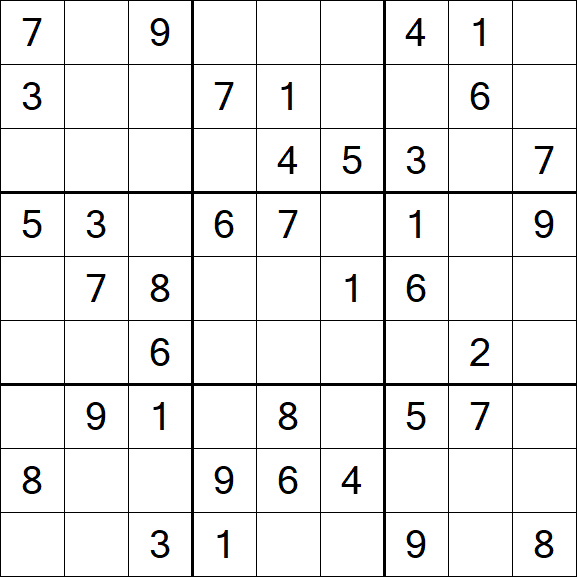 Sudoku - Medium