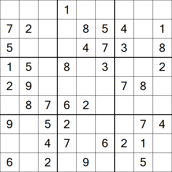 Sudoku - Medium