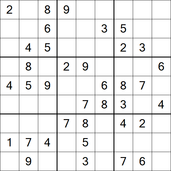 Sudoku - Medium
