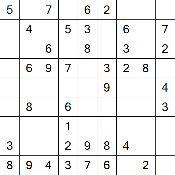 Sudoku - Medio