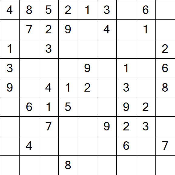 Sudoku - Medium