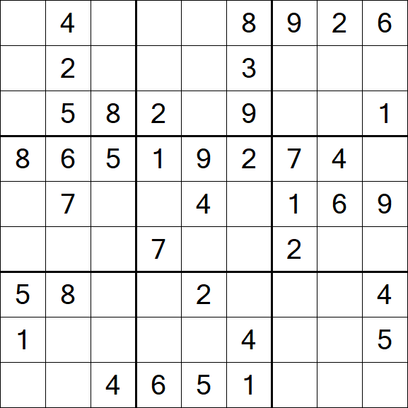Sudoku - Medio