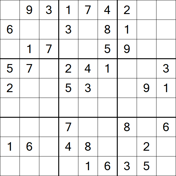 Sudoku - Medio