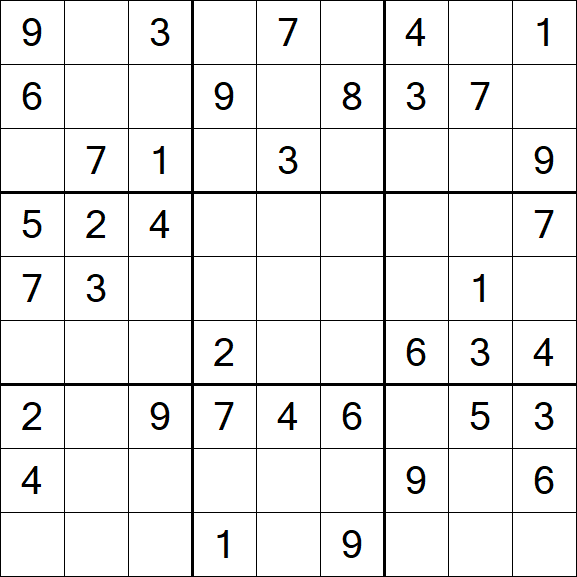 Sudoku - Medium