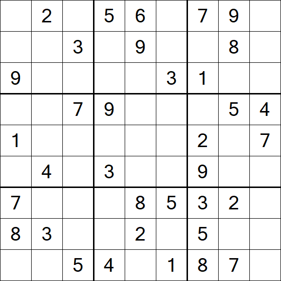 Sudoku - Medium
