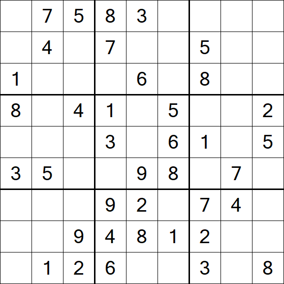 Sudoku - Medio