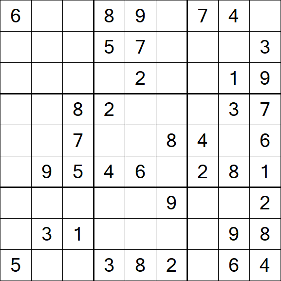 Sudoku - Medio