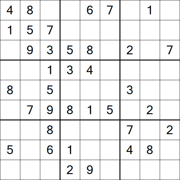Sudoku - Medio