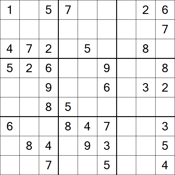 Sudoku - Medio