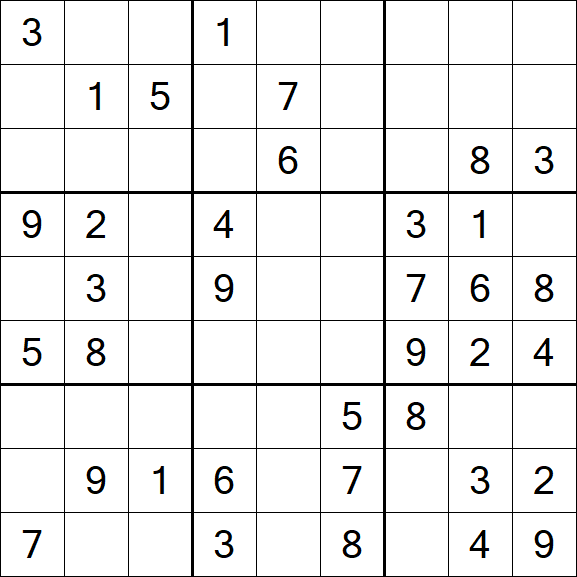 Sudoku - Medium