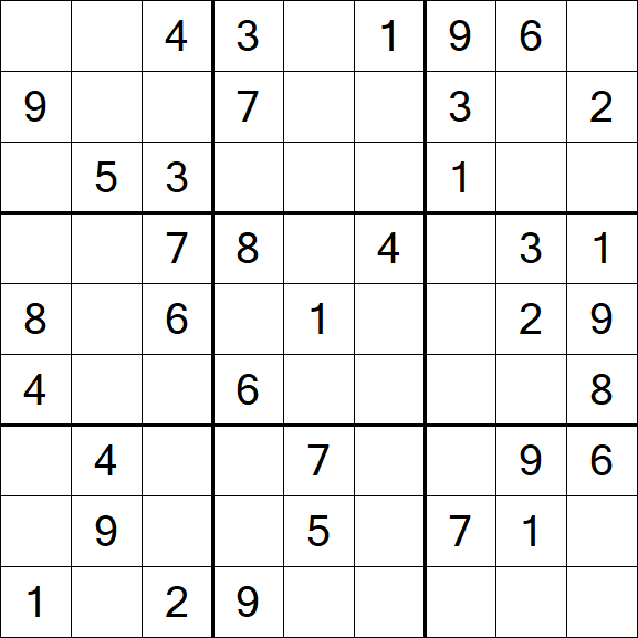 Sudoku - Medium