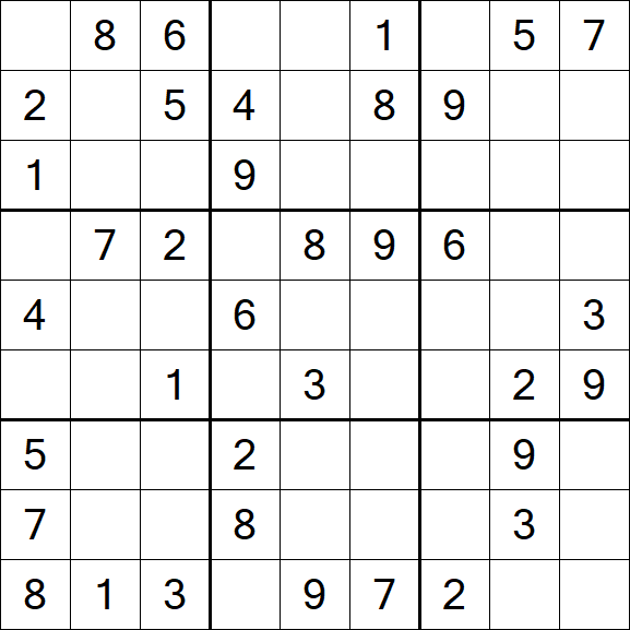 Sudoku - Medio