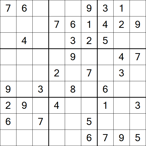 Sudoku - Medium