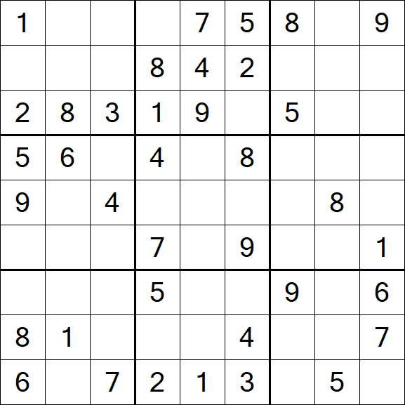 Sudoku - Medio