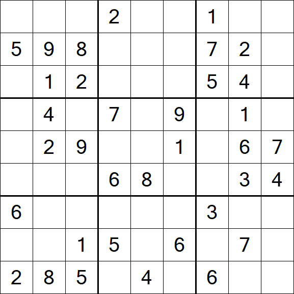Sudoku - Medium