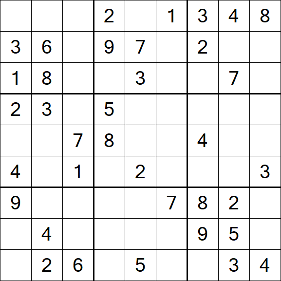 Sudoku - Medio