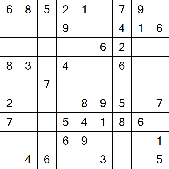 Sudoku - Medium