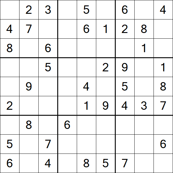 Sudoku - Medium
