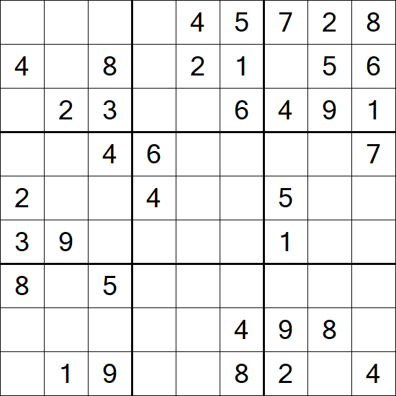 Sudoku - Médio