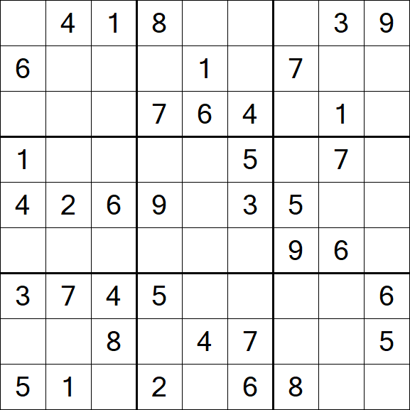 Sudoku - Médio