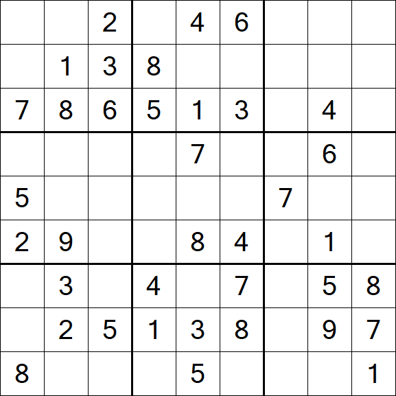 Sudoku - Medium