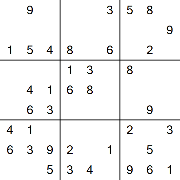 Sudoku - Medium