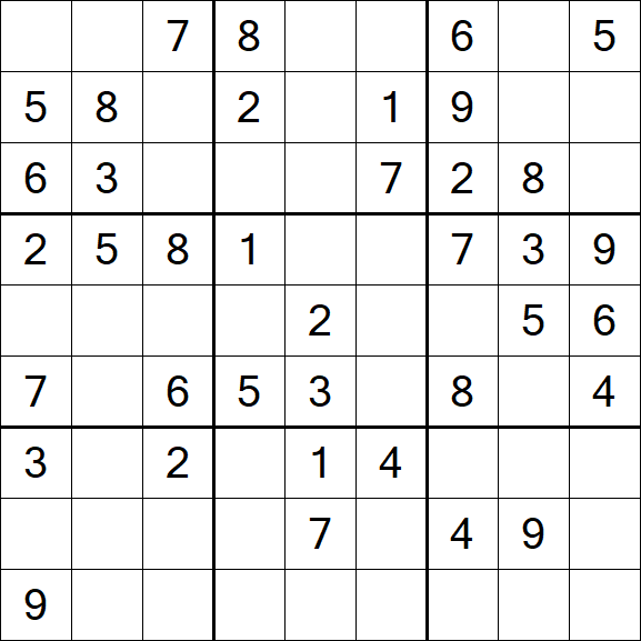 Sudoku - Medium
