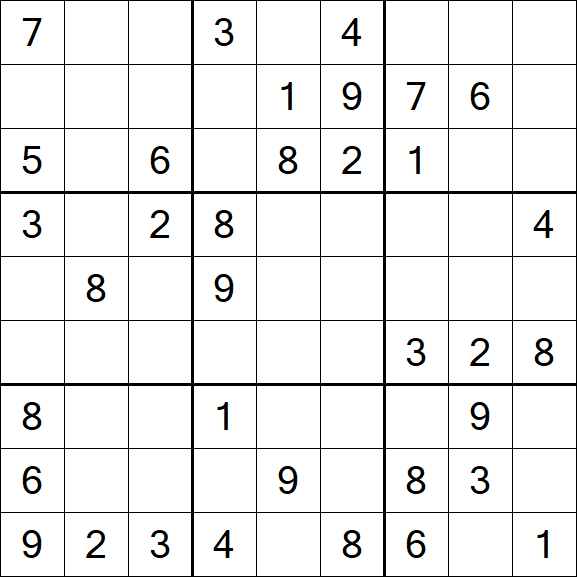 Sudoku - Medium