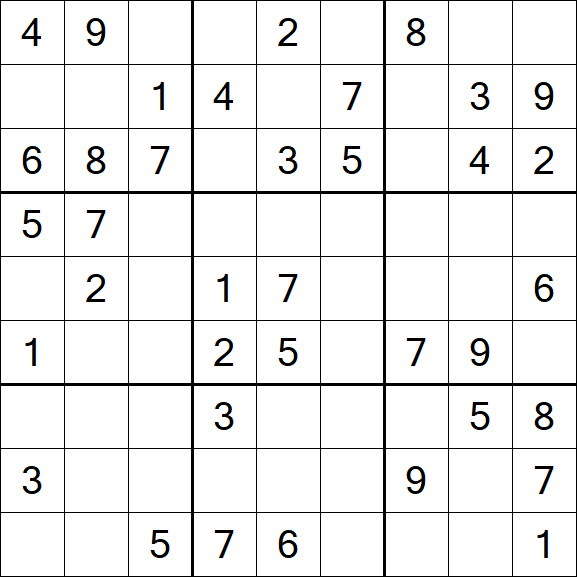 Sudoku - Medium