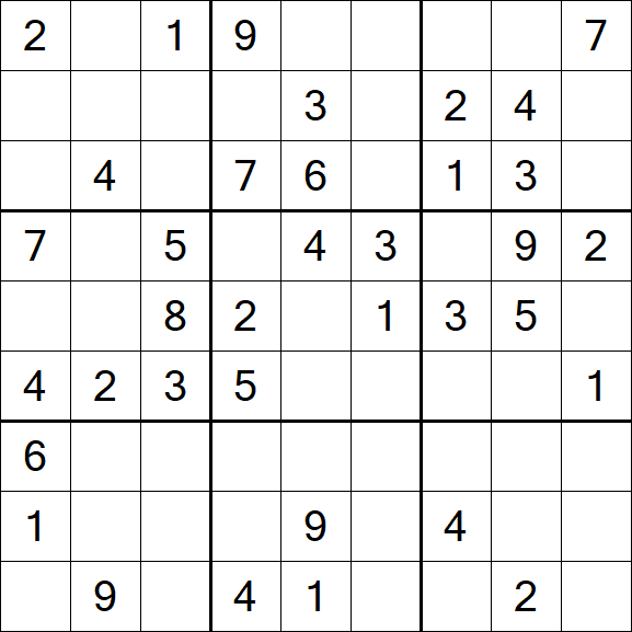 Sudoku - Medium