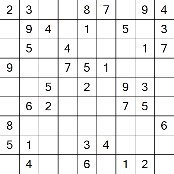 Sudoku - Medium
