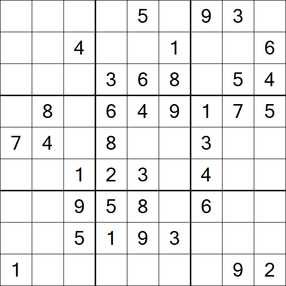 Sudoku - Moyen